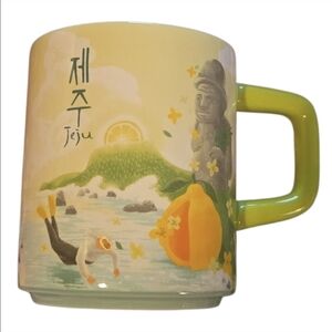 Starbucks Jeju Island Themed Mug-12oz EUC